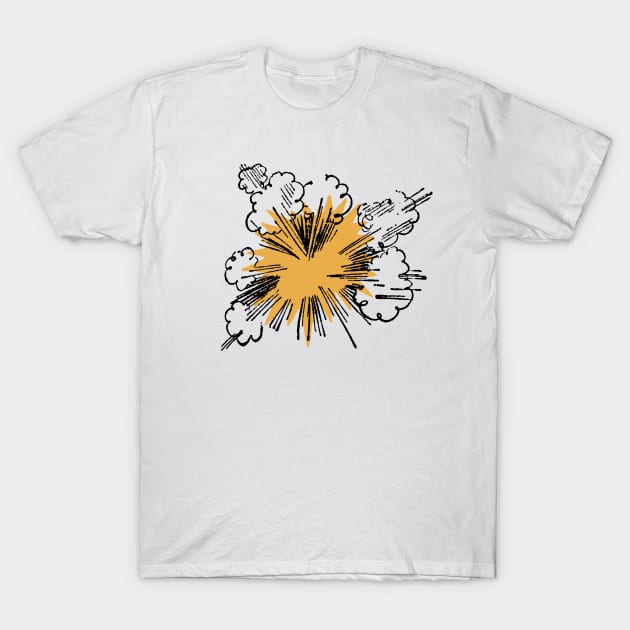 Explosion! T-Shirt by FigAlert